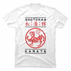 shotokan karate t-shirts